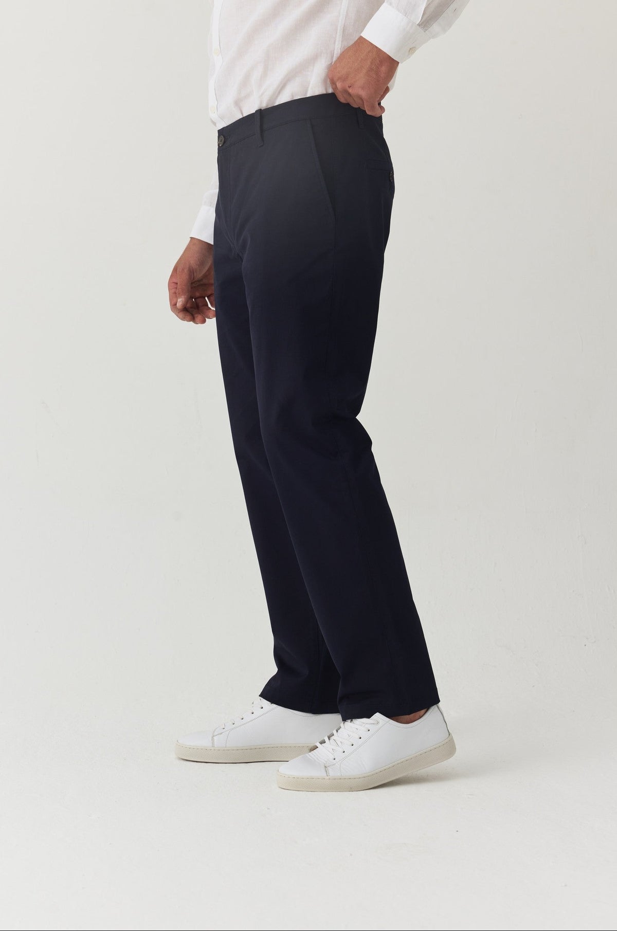 Siyah Klasik Chino Pantolon