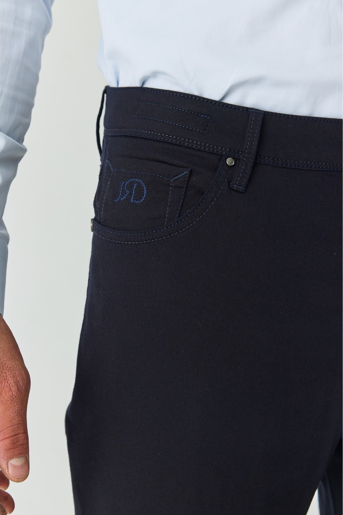 Lacivert 5 cep Chino Pantolon