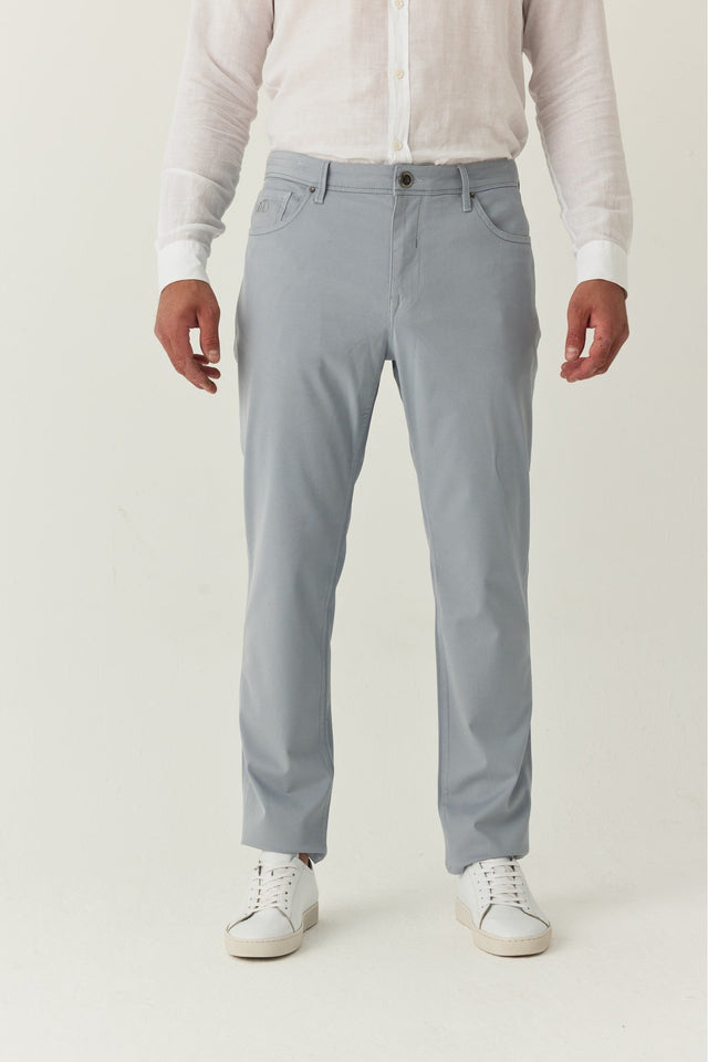 Buz mavisi 5 cep Chino Pantolon
