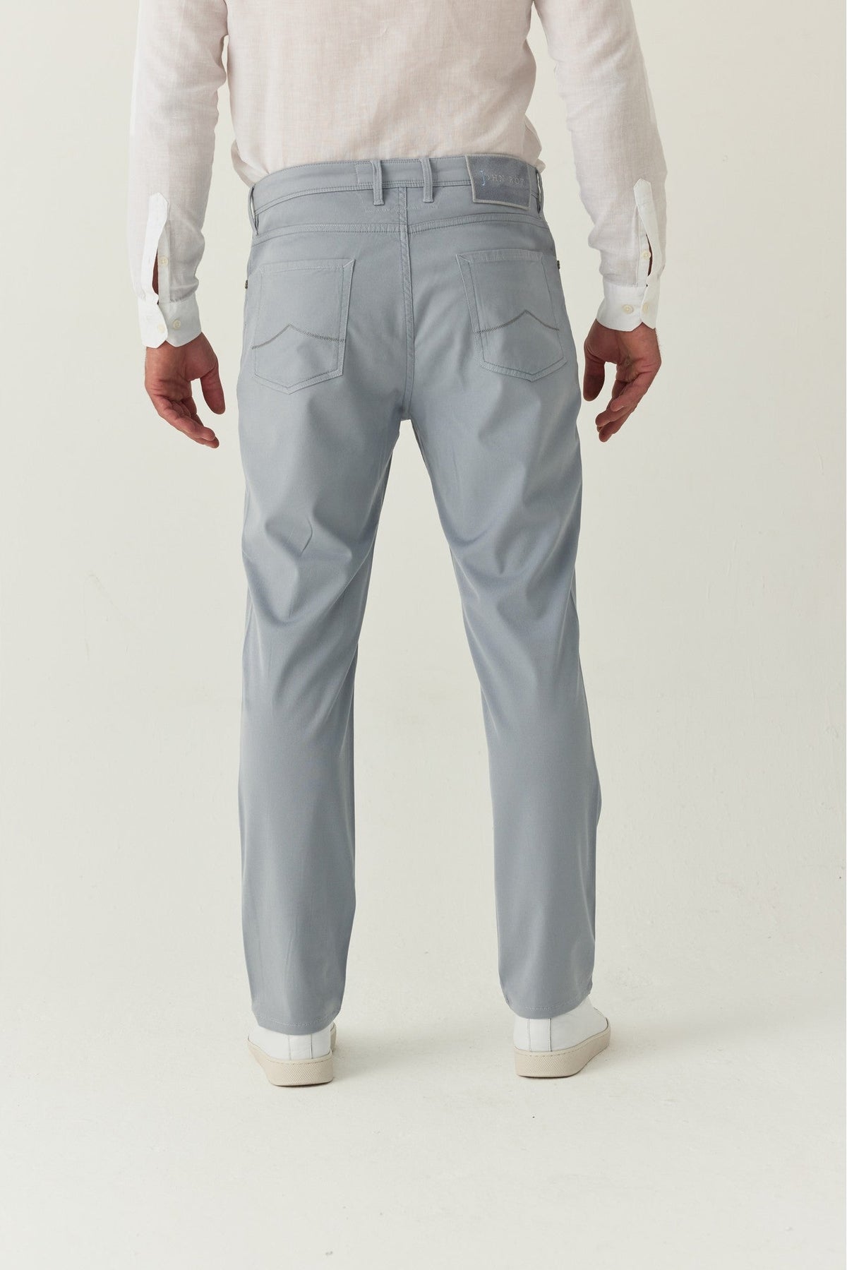 Buz mavisi 5 cep Chino Pantolon