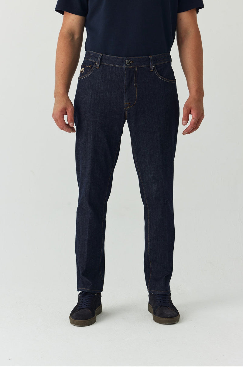 Bej Denim Pantolon