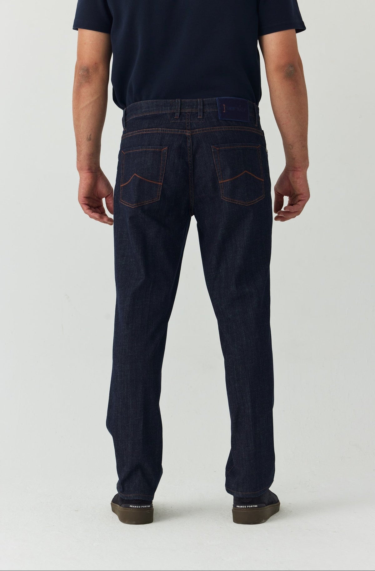 Turuncu Denim Pantolon